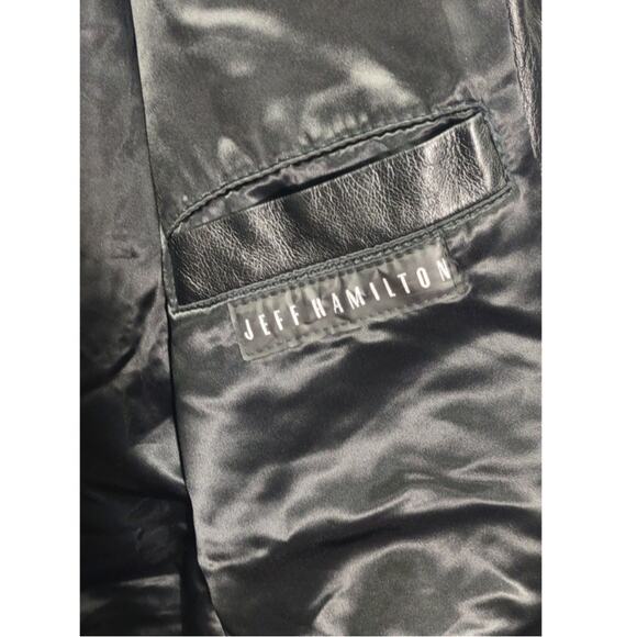 Jeff Hamilton Men Leather Cleveland Cavaliers NBA XXL Jacket Cavs VNT Basketball - Picture 16 of 16